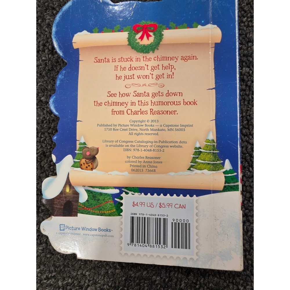 Ho! Ho! Ho! Charles Reasoner Christmas Board Book Picture Window Books 2013 - Picture 6 of 7